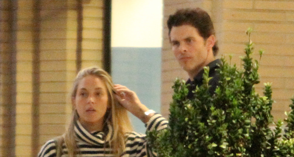 James Marsden Goes Luggage Shopping with Girlfriend Edei Edei, James