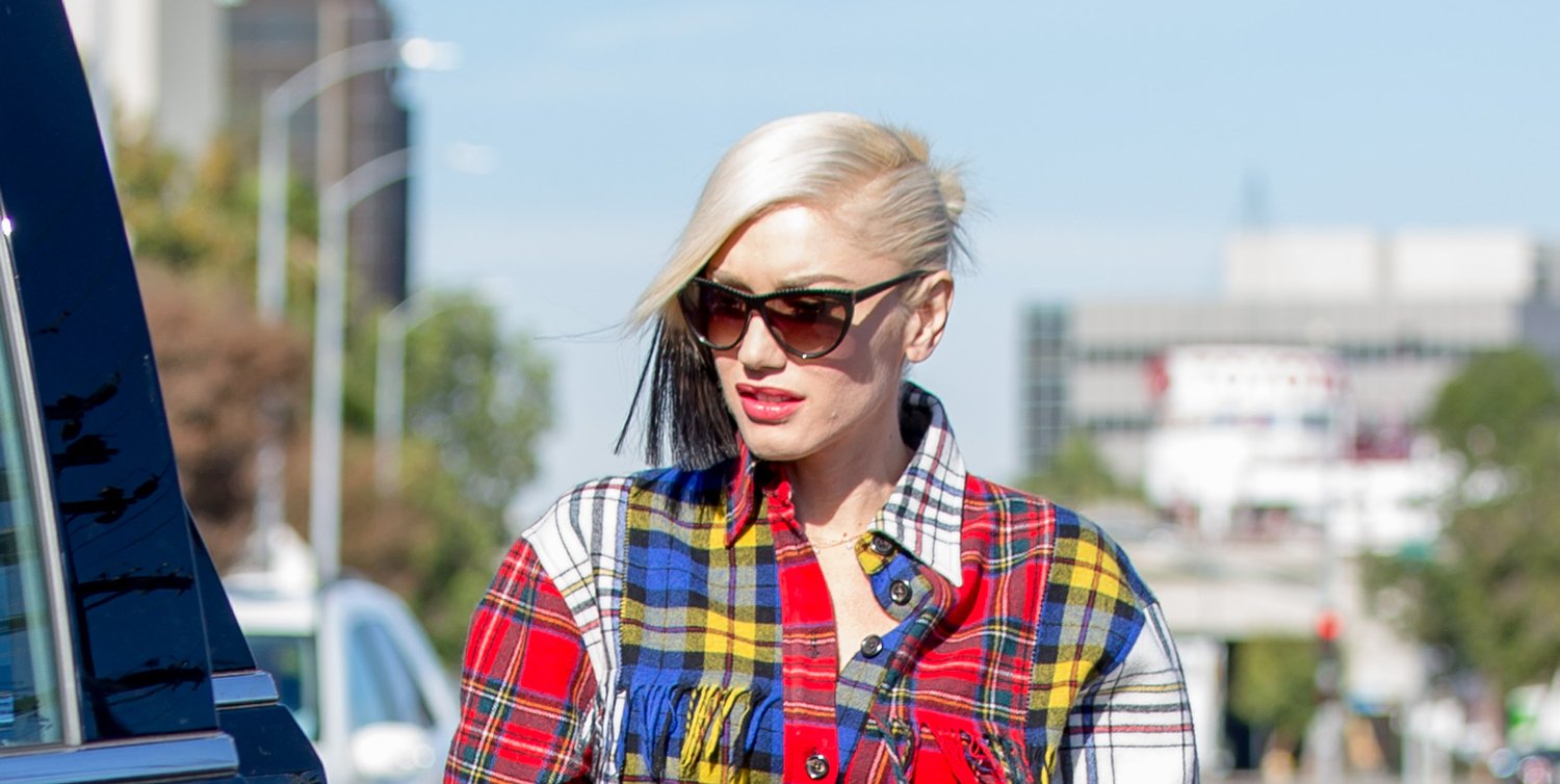 Gwen Stefani Gets Colorful for Sunday Church Service | Gwen Stefani