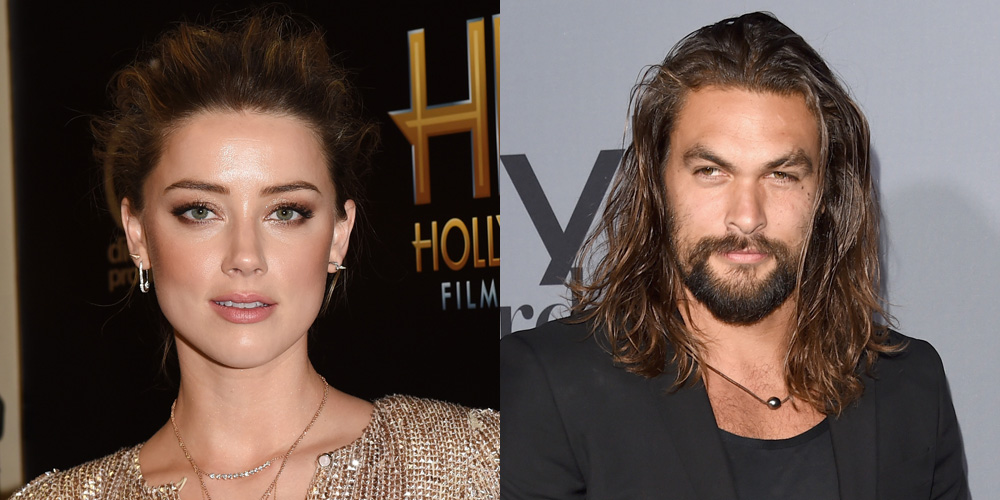 Amber Heard May Join Aquaman As Jason Momoa S Love Interest Amber Heard Jason Momoa Just Jared