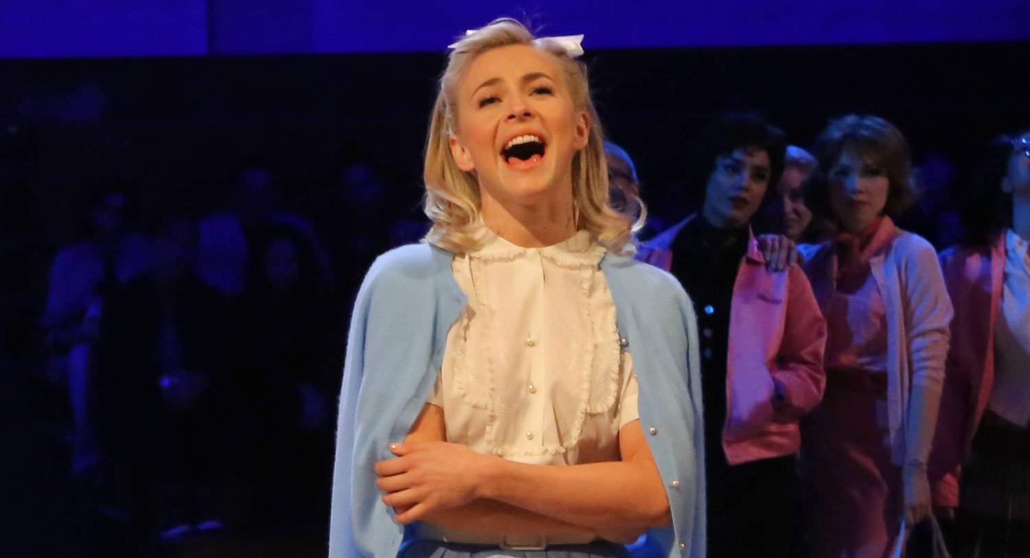 JULIANNE HOUGH picture #3639 GREASE LIVE Sandy DANCING WITH THE STARS 