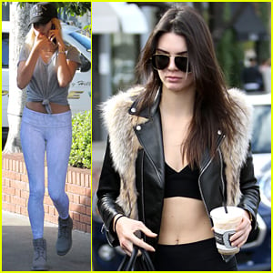 Kendall Jenner & Hailey Baldwin Grab Coffee After Late Night