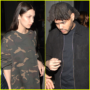 Bella Hadid & The Weeknd Step Out for Dinner Date