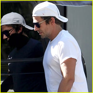 Bradley Cooper Checks Out Of Hotel Bel-Air For Super Bowl 2016!