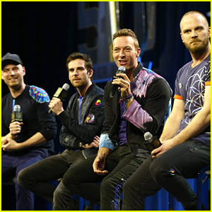 Chris Martin & Coldplay Talk Half Time Show at Super Bowl 2016 Press Conference!
