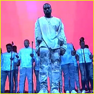 Kanye West Performs 'Ultra Light Beams' on 'SNL' - Watch Now!
