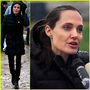 Angelina Jolie Visits Syrian Refugee Camp, Calls Situation 'Tragic & Shameful'