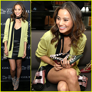 Jamie Chung Dives Into Shoe Heaven At Saks Off 5th NYC Flagship Opening!