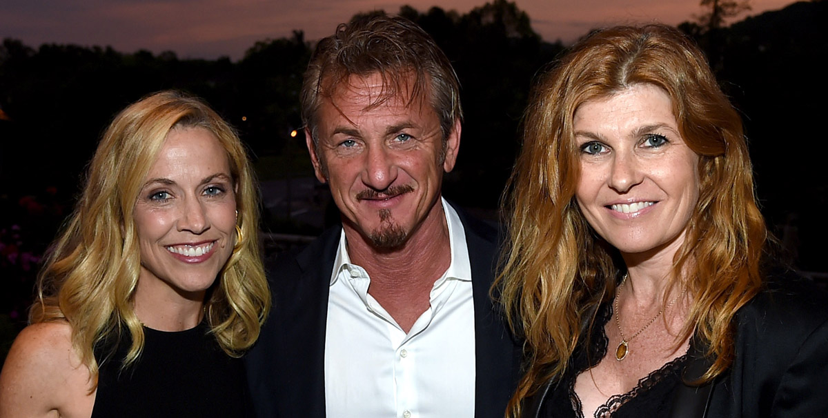 Connie Britton & Sheryl Crow Support Sean Penn at J/P Benefit Concert
