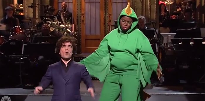 George R R. Martin Snl Peter Dinklage Has George R.R. Martin Write His ‘SNL’ Monologue – Watch ...