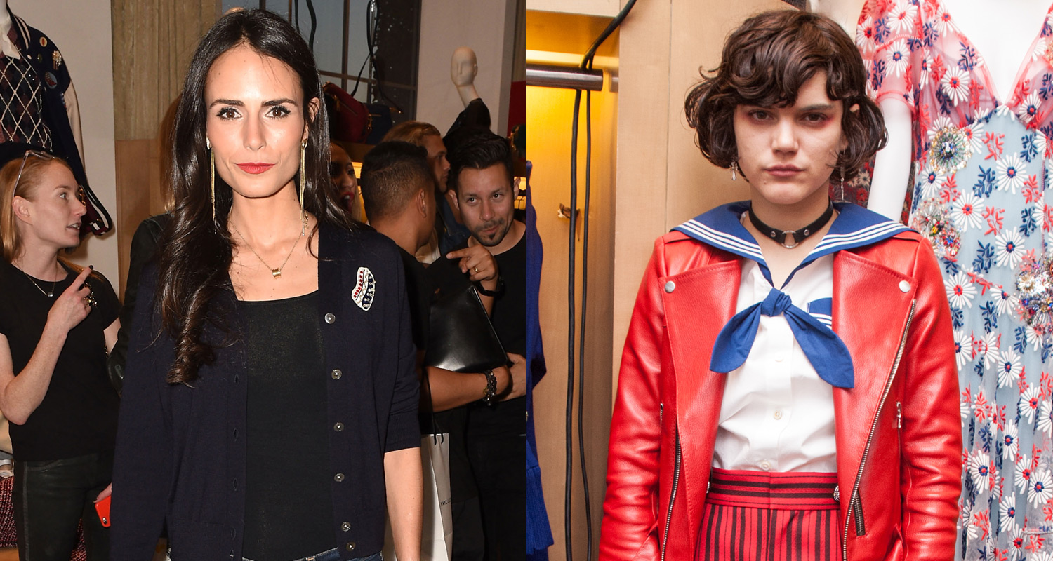 Jordana Brewster & Soko Celebrate Marc Jacobs PatchMarc Line Jordana