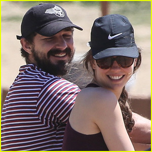 Shia LaBeouf & Mia Goth Are Happy Hikers Mia Goth, Shia LaBeouf