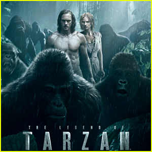 Alexander Skarsgard Shows His Six-Pack in New 'Legend of Tarzan' Poster
