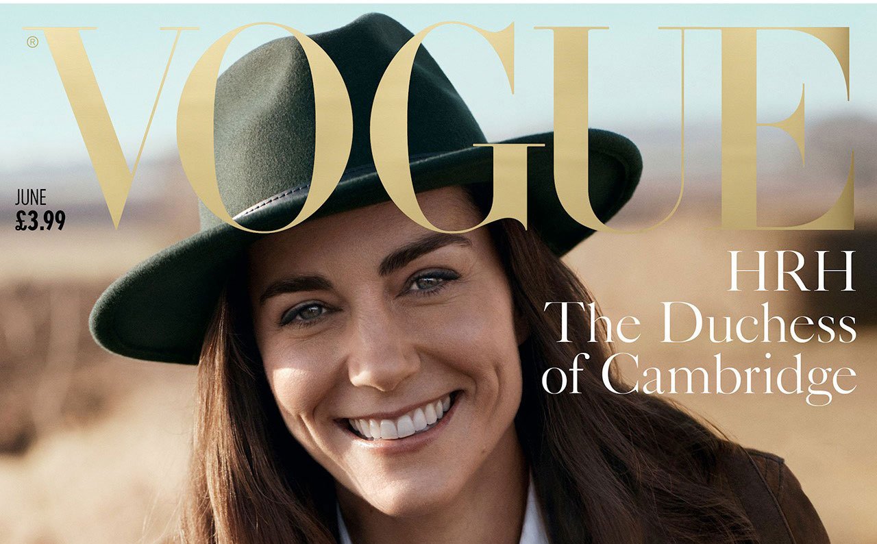 Kate Middleton Takes Her First Magazine Cover for ‘Britsh Vogue’ kate