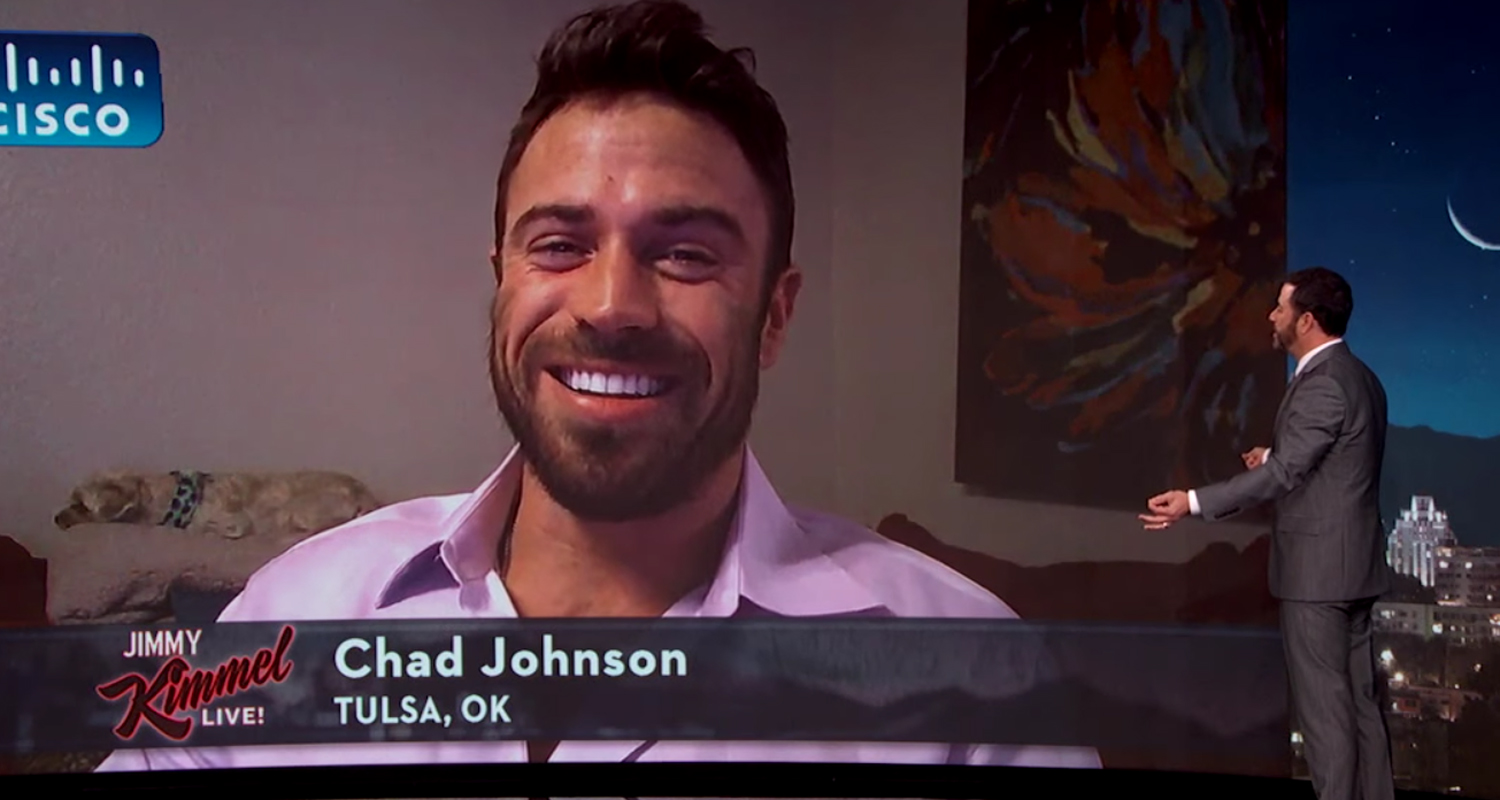 The Bachelorette’s Chad Clears The Air On ‘Jimmy Kimmel’! Chad