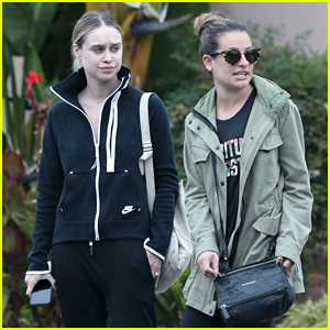 Lea Michele & Becca Tobin Keep it Casual for Girls' Day Out