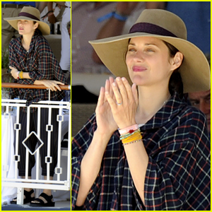 Marion Cotillard Attends Longines Athina Onassis Horse Show