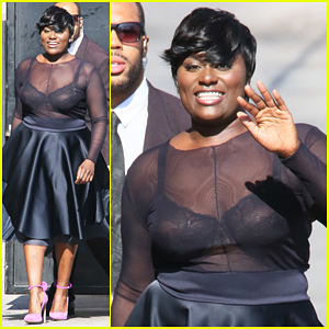 Danielle Brooks Steams Own Skirt In Her Underwear For ‘Jimmy Kimmel