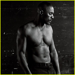 Idris Elba Goes Shirtless for ‘Interview,’ Talks Working Hard: ‘I Don’t