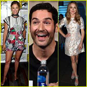 January Jones & Other Fox Stars Promote Shows at Comic-Con!