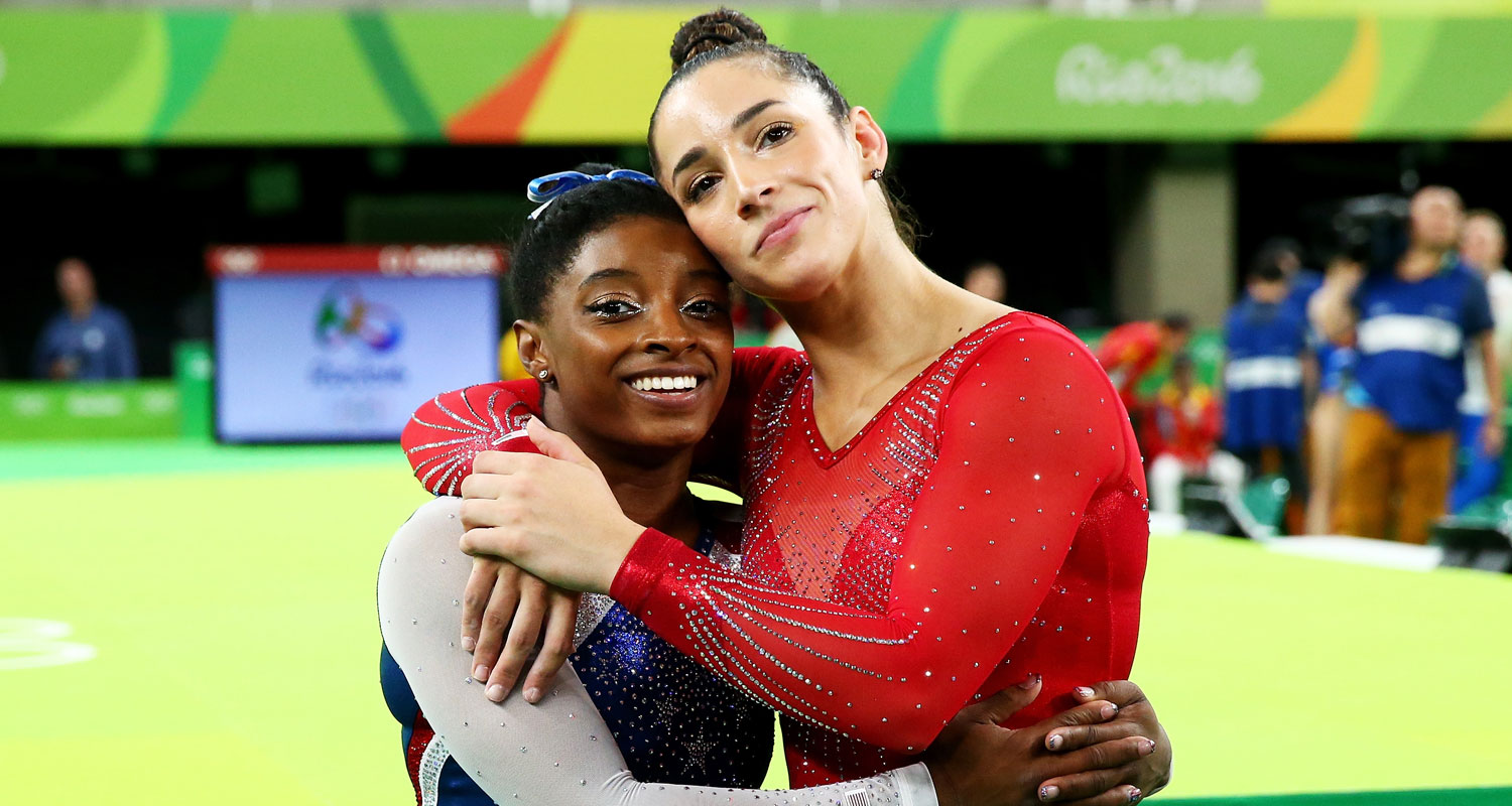 Celebs React to Simone Biles & Aly Raisman’s Wins in Rio! 2016 Rio