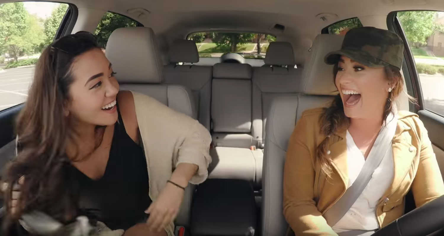 Demi Lovato Goes Undercover as a Lyft Driver Watch Now! Demi Lovato