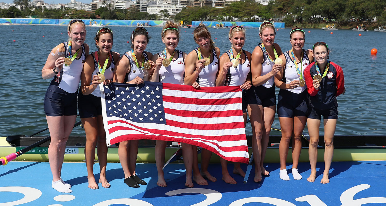 Team USA Women’s Rowing Takes Gold in Third Straight Olympics 2016