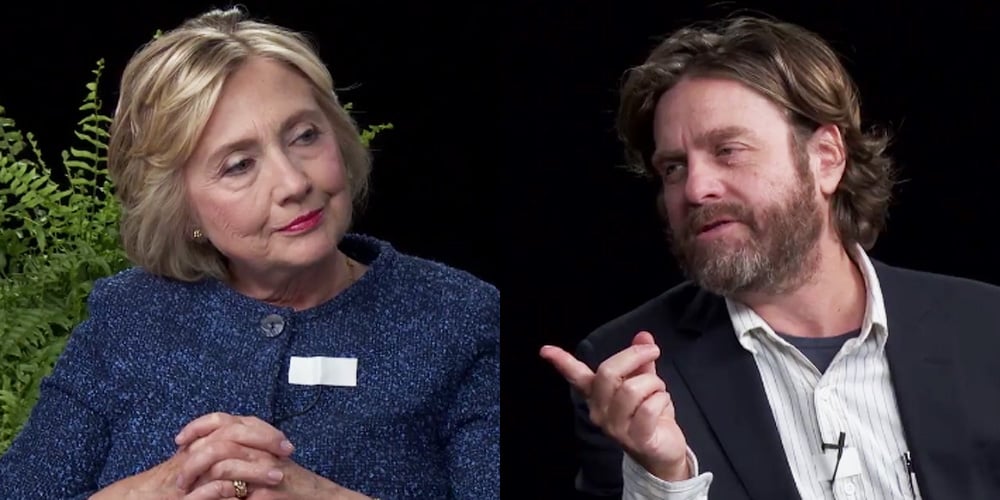 Hillary Clinton Does ‘Between Two Ferns’ Interview with Zach
