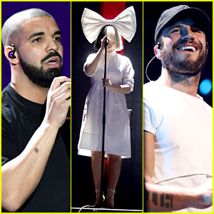 Drake, Sam Hunt, & Sia Kick Off Day One of iHeartRadio Music Festival in Vegas