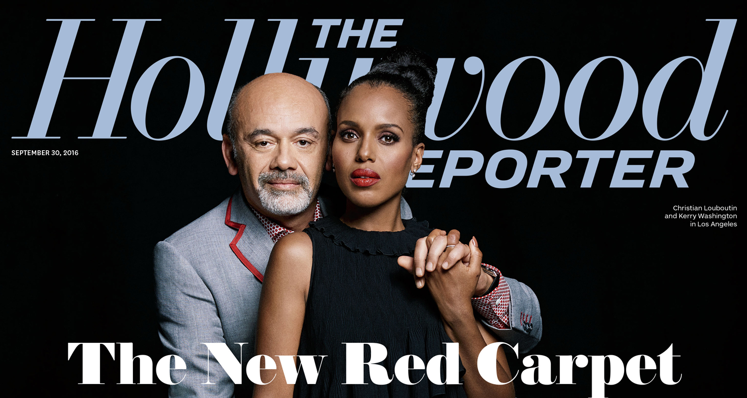 Kerry Washington Celebrates Christian Louboutin & THR’s Top Red Carpet