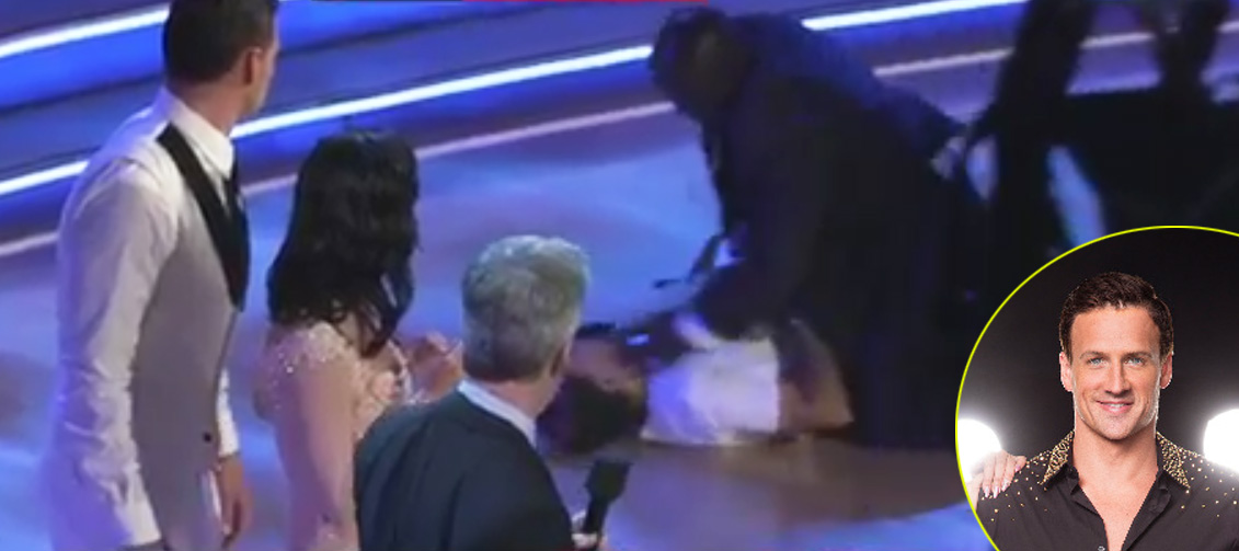 Ryan Lochte Ambushed on ‘DWTS’ Protesters Storm Stage in New Footage