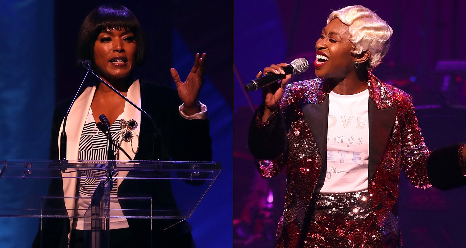 Angela Bassett & Cynthia Erivo Take the Stage at Hillary Clinton’s