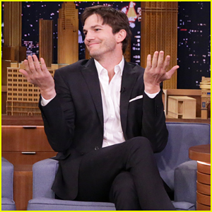 Ashton Kutcher Rips His Pants While Talking About Daughter Wyatt On 'The Tonight Show'! (Video)