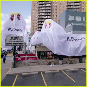 Burger King Store Dresses as McDonald's for Halloween!
