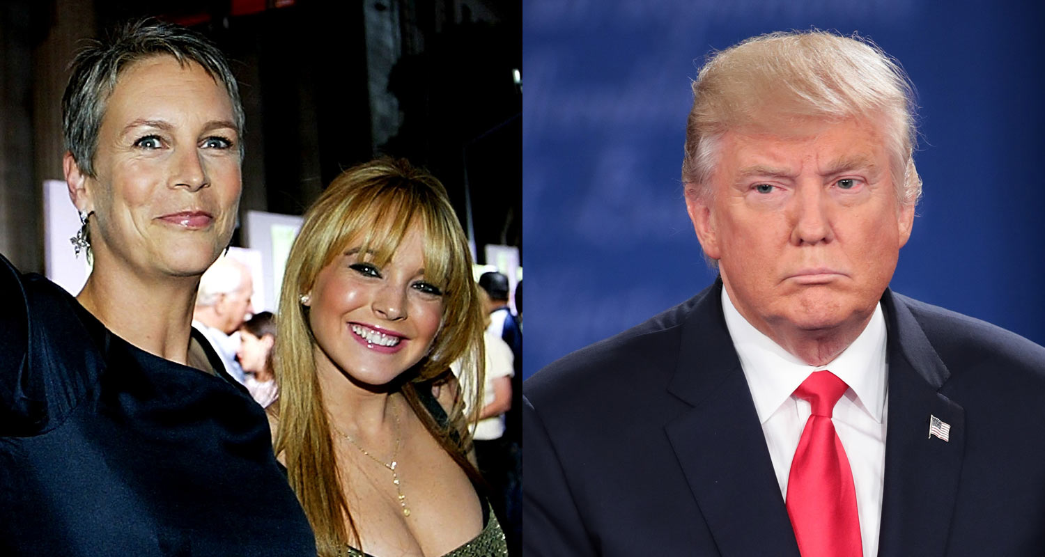 Jamie Lee Curtis Defends Lindsay Lohan After Donald Trump Called Her