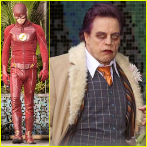 Mark Hamill Returns to 'The Flash' as Trickster in New Set Photos