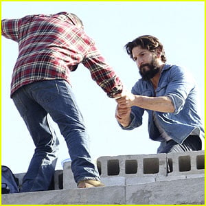 Jon Bernthal Films Stunts for 'The Punisher' in Brooklyn