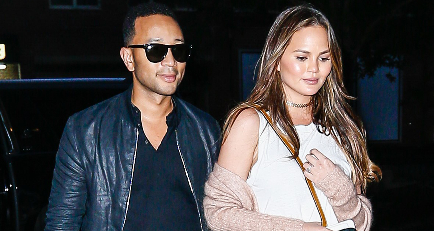 John Legend & Chrissy Teigen Pull Double Event Duty In NYC! Chrissy