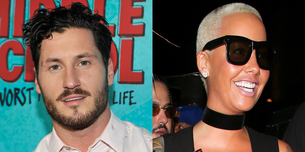 Val Chmerkovskiy Addresses Amber Rose Romance Rumors! Amber Rose, Val