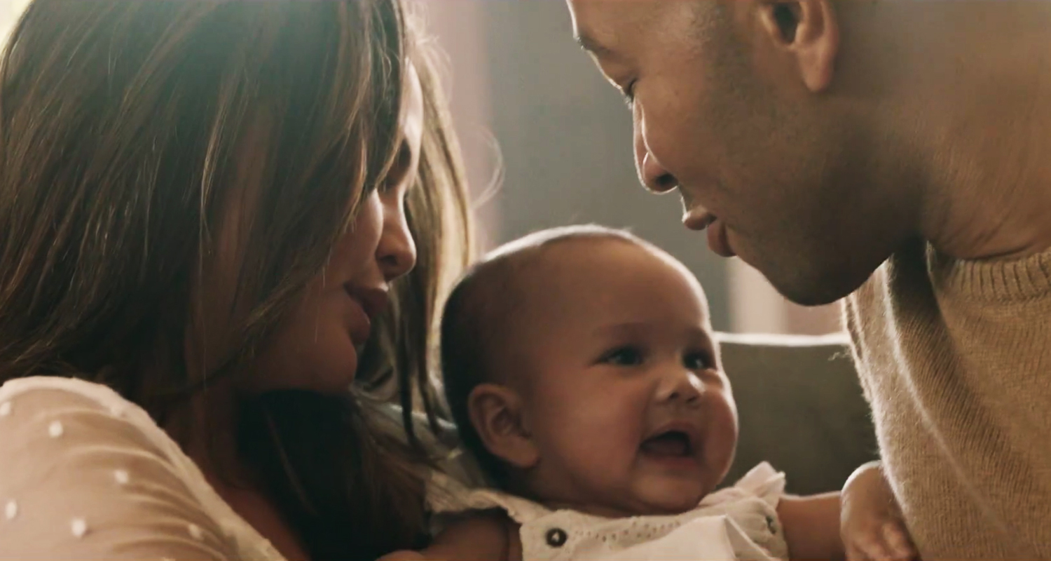 Music Video John Legend & Chrissy Teigen Share Loving Moments With