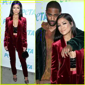 Jhene Aiko & Big Sean Couple Up PETA Exhibition Opening Night | Big