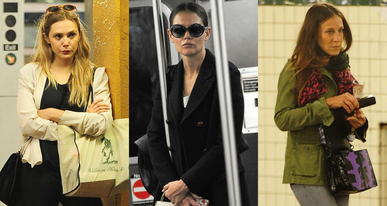 10 Celebs Who Ride the NYC Subway With the Rest Of Us Anne Hathaway