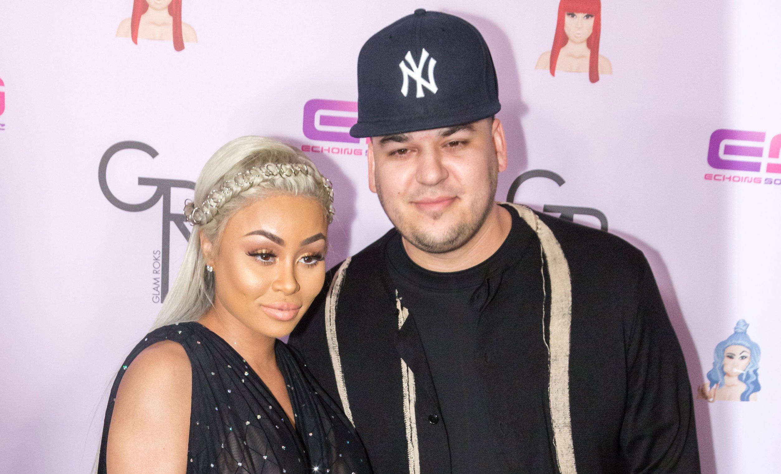 Rob Kardashian & Blac Chyna Celebrate One Year Together Blac Chyna