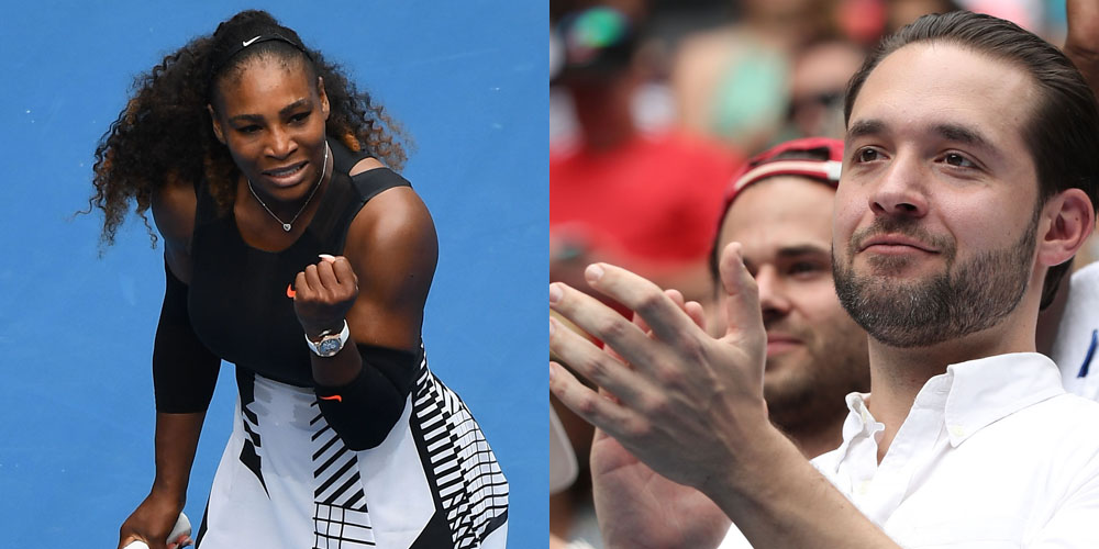 Serena Williams’ Fiance Alexis Ohanian Cheers Her On at Australian Open