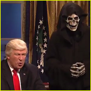 'SNL' Mocks Donald Trump's Advisor Steve Bannon as The Grim Reaper - VIDEO