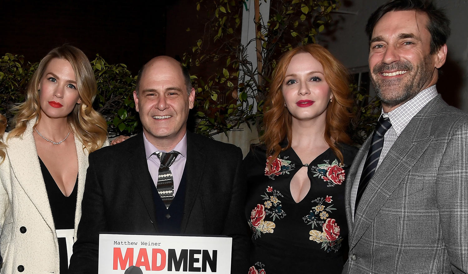 Jon Hamm, January Jones, & Christina Hendricks Make It a ‘Mad Men