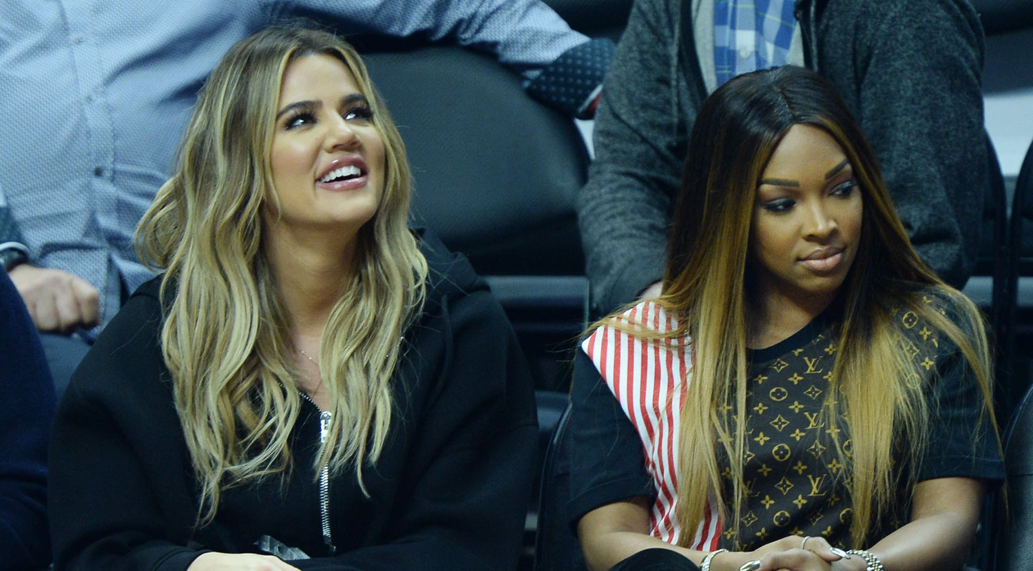 Khloe Kardashian Supports Boyfriend Tristan Thompson at Game Against LA