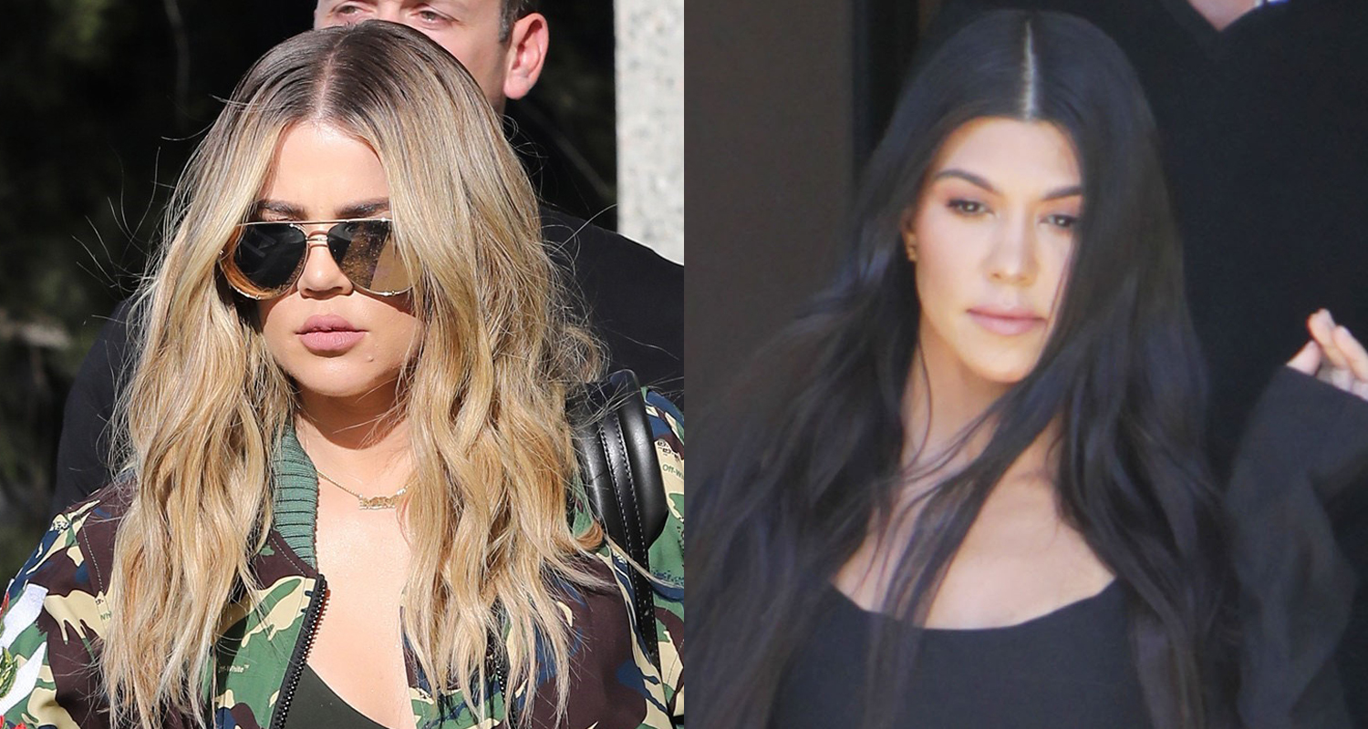 Khloe & Kourtney Kardashian Have Some Fun on Snapchat! Khloe
