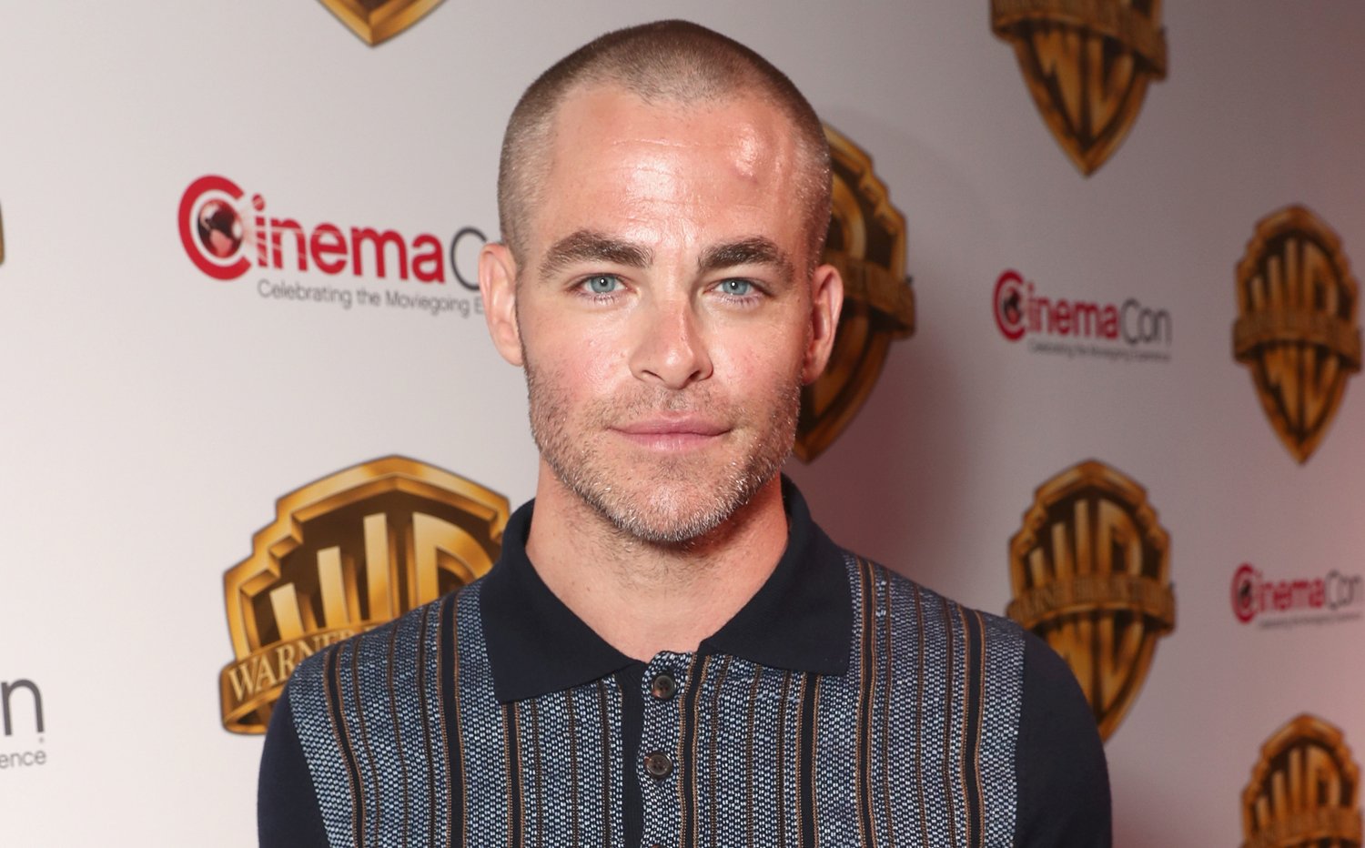Chris Pine Shaves Off All His Hair – See His Bald New Haircut! Chris Pine  Shaves Off All His Hair – See His Bald New Haircut! | 2017 CinemaCon, Chris  Pine | Just Jared