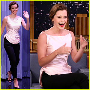 Emma Watson Jimmy Fallon Dangerous Face