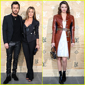 Jennifer Aniston & Justin Theroux Couple Up for Louis Vuitton